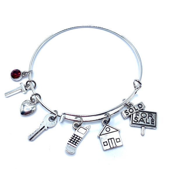 Real Estate Agent Bracelet Realtor Gift May Be Personalized - Picture 6 of 7